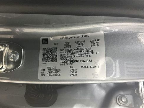 New 2026 Chevrolet Colorado ZR2 w/ ZR2 Bison Edition image 13