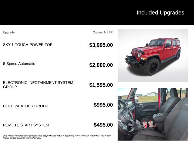 Used 2018 Jeep Wrangler Unlimited Sahara AWD/4WD image 5