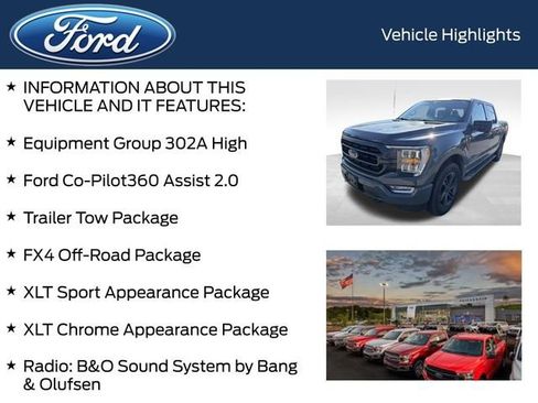 Used 2021 Ford F150 XLT w/ Equipment Group 302A High AWD/4WD image 5