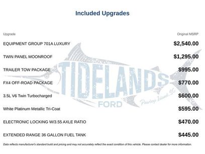 Used 2018 Ford F150 Platinum w/ Equipment Group 701A Luxury