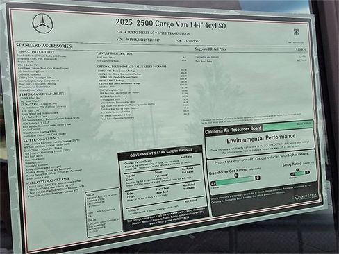 Used 2025 Mercedes-Benz Sprinter 2500 image 22