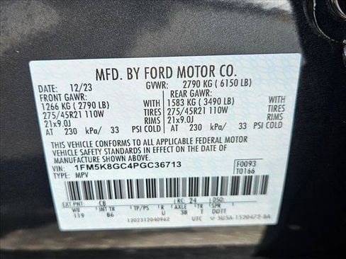 Used 2023 Ford Explorer ST w/ Equipment Group 401A AWD/4WD image 25
