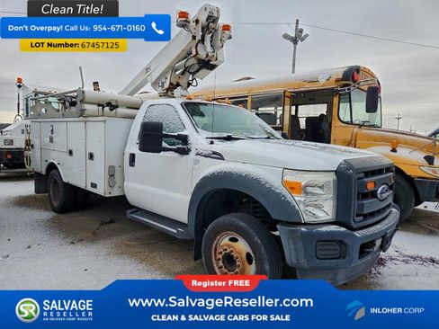 Used 2015 Ford F450 XL w/ Snow Plow Prep Package image 5