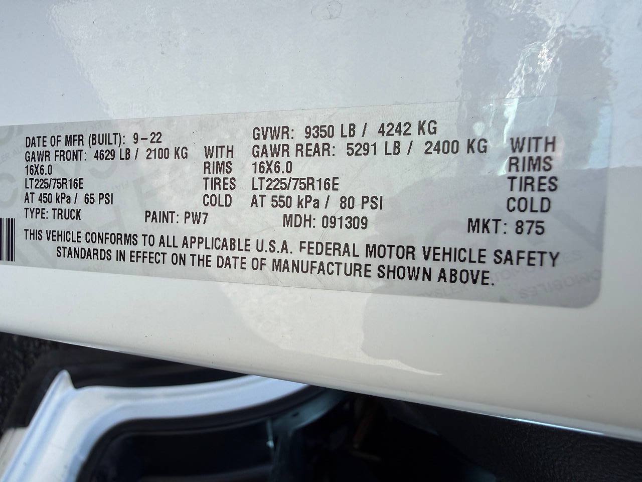 Used 2023 RAM ProMaster 3500 FWD image 40