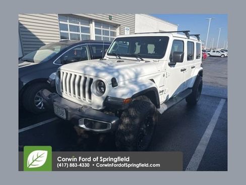 Used 2019 Jeep Wrangler Unlimited Sahara w/ Cold Weather Group image 1