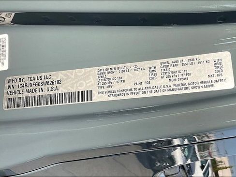 New 2025 Jeep Wrangler Unlimited Rubicon w/ XTREMEE 35" Tire Package image 14