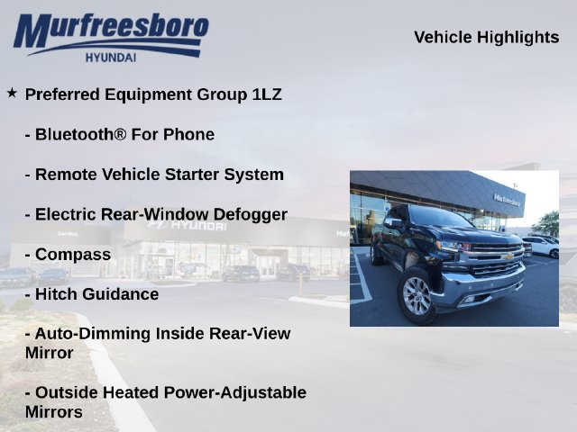 Used 2019 Chevrolet Silverado 1500 LTZ w/ LTZ Plus Package AWD/4WD image 19