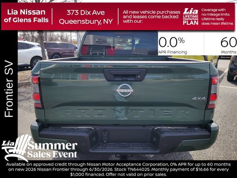 New 2026 Nissan Frontier SV w/ SV Convenience Package AWD/4WD image 4