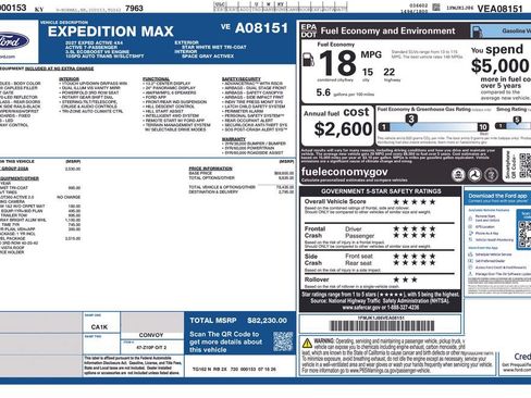 New 2027 Ford Expedition Max Active AWD/4WD image 31