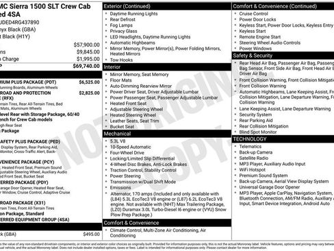 Used 2024 GMC Sierra 1500 SLT w/ SLT Premium Plus Package AWD/4WD image 4