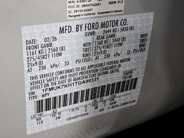 Used 2026 Ford Explorer ST-Line w/ ST-Line Street Pack RWD image 22