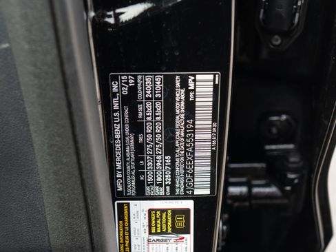 Used 2015 Mercedes-Benz GL 450 4MATIC w/ Designo Black Leather Package image 52