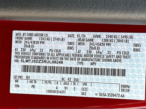 Used 2024 Lincoln Corsair Grand Touring w/ Equipment Group 301A image 33