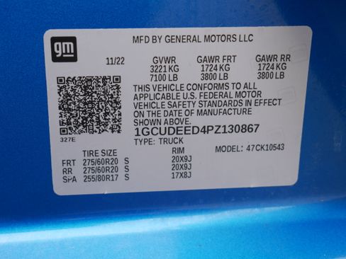 Certified 2023 Chevrolet Silverado 1500 RST AWD/4WD image 33