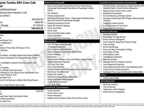 Used 2022 Toyota Tundra SR5 image 33