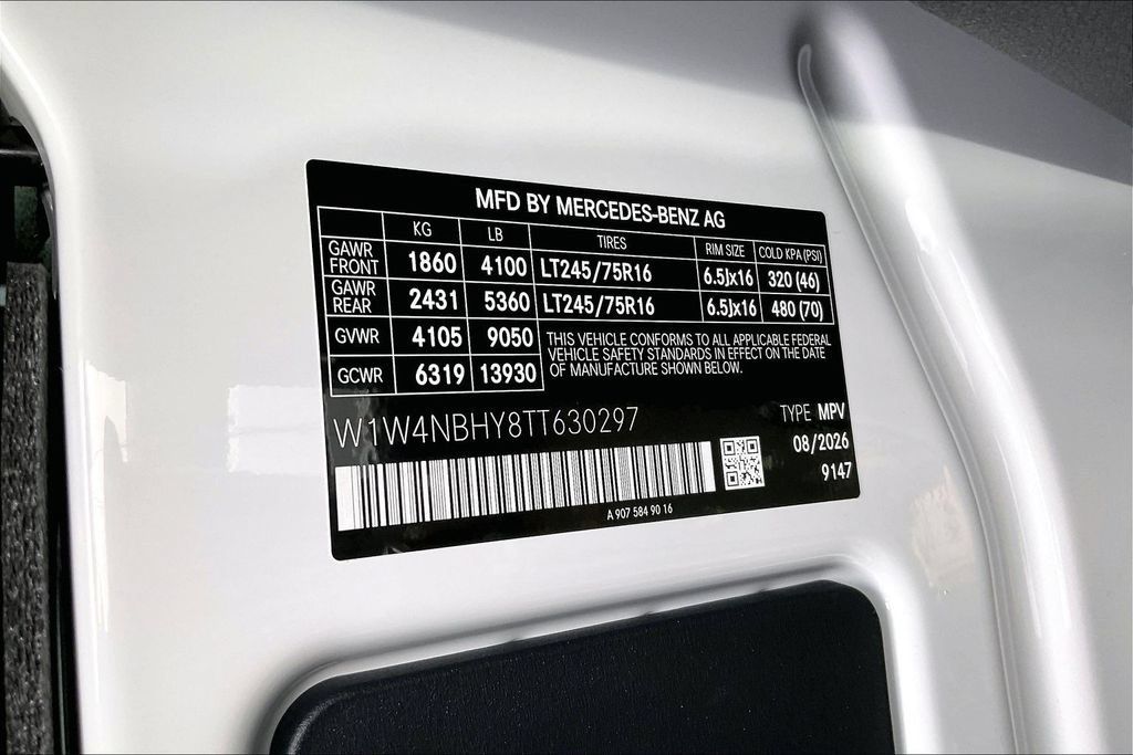 New 2026 Mercedes-Benz Sprinter 2500 image 12