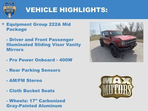 New 2026 Ford Bronco Big Bend w/ Black Diamond Package AWD/4WD image 12