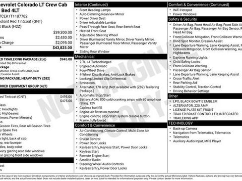 New 2026 Chevrolet Colorado LT w/ Advanced Trailering Package image 17