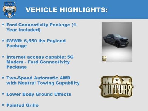 New 2026 Ford F150 STX w/ F-150 LOBO Package AWD/4WD image 12