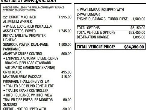 Used 2023 GMC Yukon Denali w/ Max Trailering Package AWD/4WD image 2