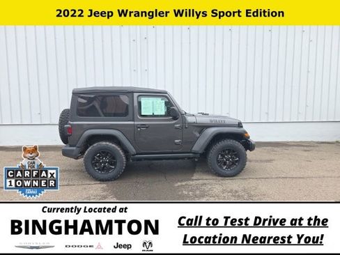 Used 2022 Jeep Wrangler Sport AWD/4WD image 3