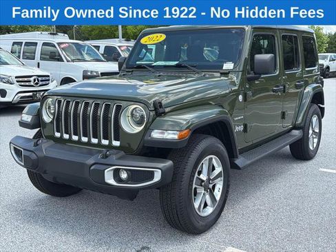 Certified 2022 Jeep Wrangler Unlimited Sahara w/ Safety Group AWD/4WD image 3