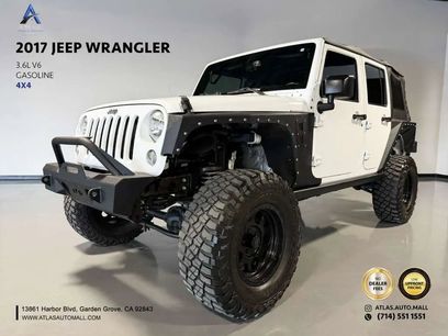 Used 2017 Jeep Wrangler Unlimited Sport w/ Quick Order Package 24S