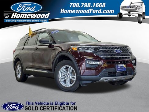 Certified 2022 Ford Explorer XLT w/ Equipment Group 202A image 1