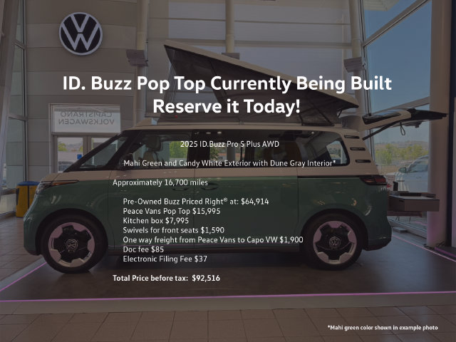 Used 2025 Volkswagen ID. Buzz Pro S Plus AWD/4WD image 1