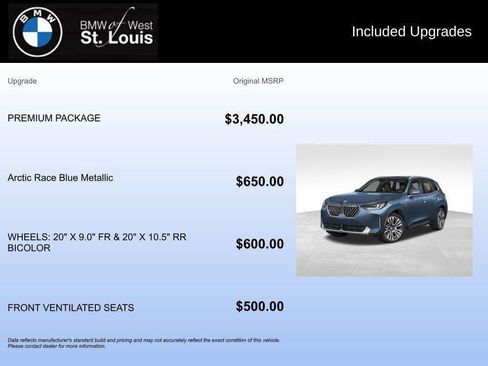 New 2026 BMW X3 xDrive30 w/ Premium Package image 35