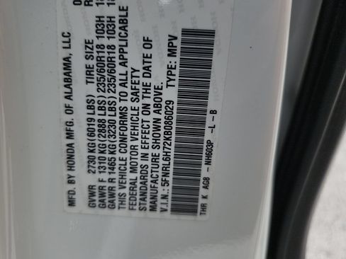 Used 2019 Honda Odyssey EX-L image 36