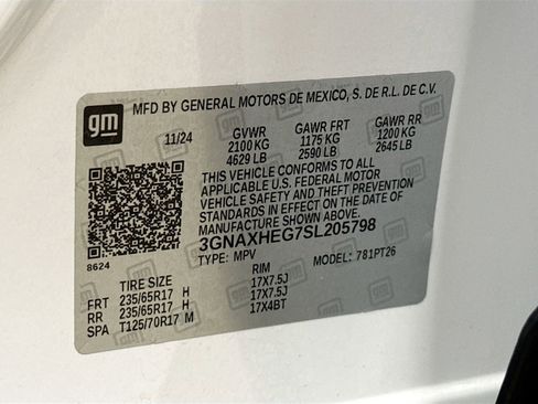 Used 2025 Chevrolet Equinox LT FWD image 34