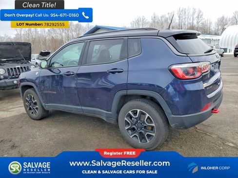 Used 2020 Jeep Compass Trailhawk AWD/4WD image 3