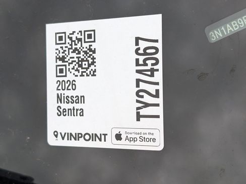 New 2026 Nissan Sentra S FWD image 21