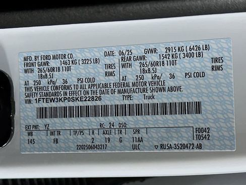 New 2025 Ford F150 XLT w/ Equipment Group 302A MID image 23