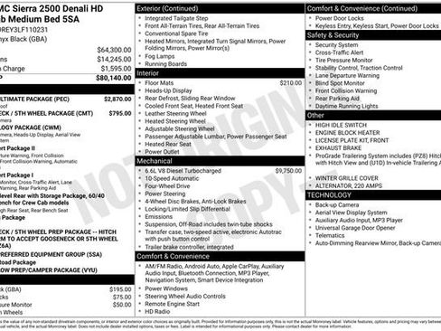 Used 2020 GMC Sierra 2500 Denali w/ Denali Ultimate Package image 2