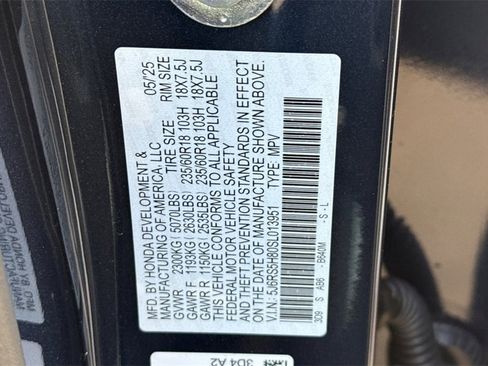 Certified 2025 Honda CR-V Sport-L image 37