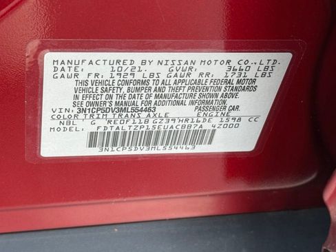 Used 2021 Nissan Kicks SR w/ SR Premium Package image 34