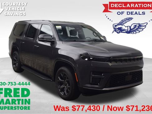 New 2026 Jeep Grand Wagoneer L Limited AWD/4WD image 1
