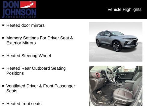 Used 2024 Chevrolet Blazer RS w/ Enhanced Convenience Package image 13