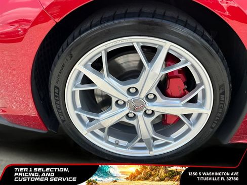 Certified 2021 Chevrolet Corvette Stingray Preferred Conv w/ Z51 Performance Package RWD image 38