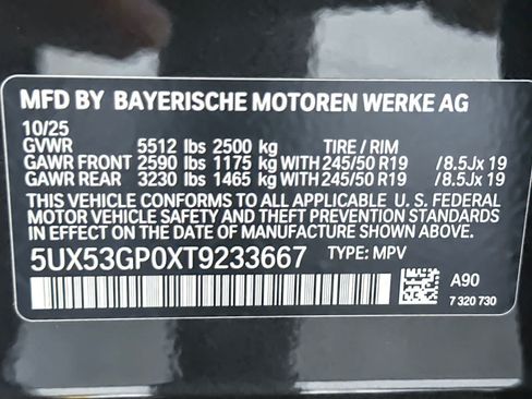 Used 2026 BMW X3 xDrive30i w/ Convenience Package AWD/4WD image 27