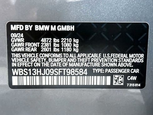 Used 2025 BMW M3 w/ M Carbon Exterior Package image 29