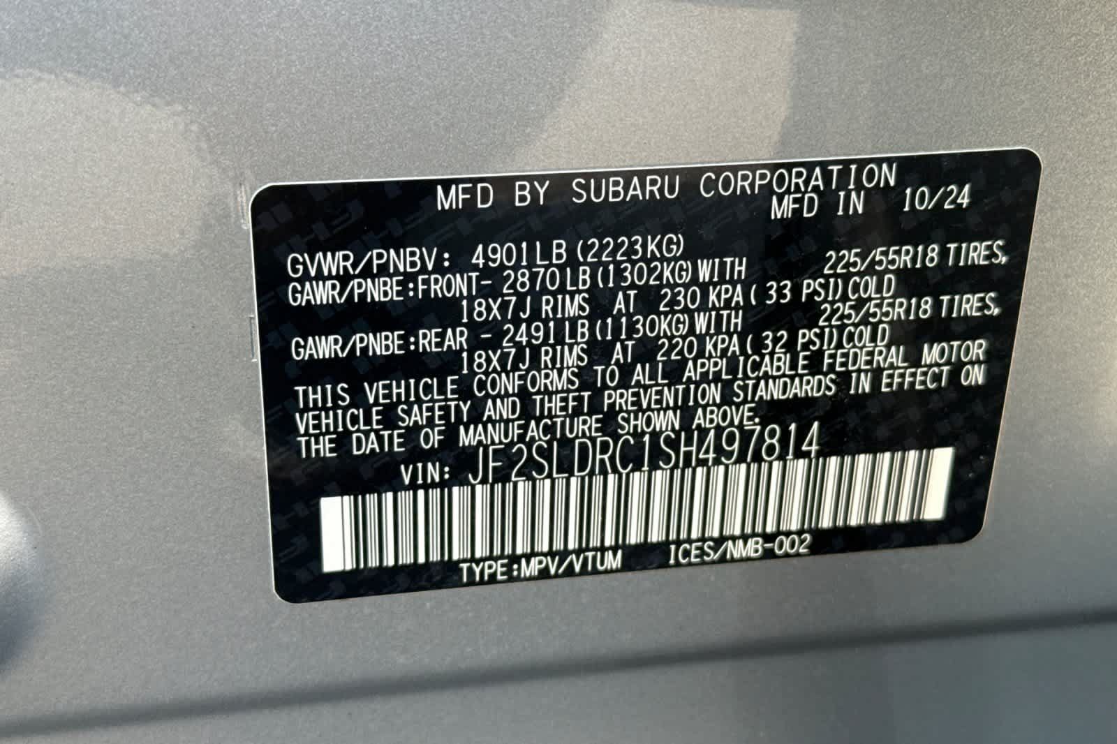Used 2025 Subaru Forester Limited AWD/4WD image 29