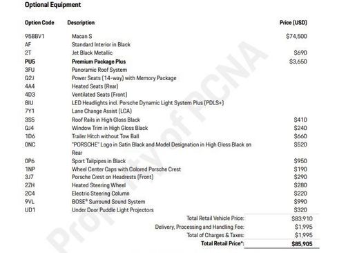 Certified 2025 Porsche Macan S w/ Premium Package Plus AWD/4WD image 6