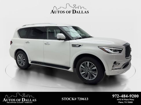 Used 2021 INFINITI QX80 Luxe w/ Cargo Package RWD image 1