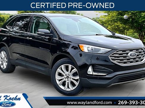 Certified 2023 Ford Edge Titanium w/ Cargo Accessory Package AWD/4WD image 1
