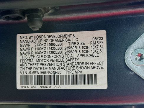 Used 2022 Honda CR-V EX image 30