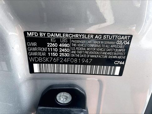 Used 2004 Mercedes-Benz SL 600 image 30