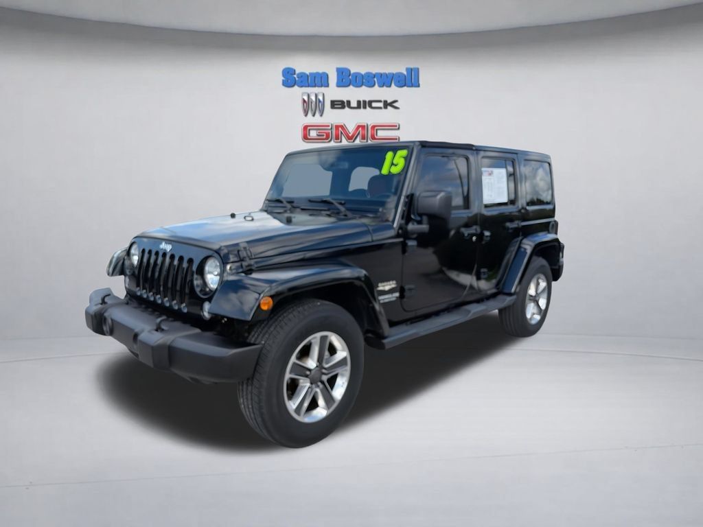 Used 2015 Jeep Wrangler Unlimited Sahara w/ Connectivity Group AWD/4WD image 5